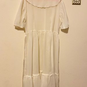 Vintage Little Girl Under Dress